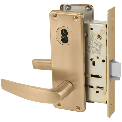 Manufacturing Mortise Lock Satin Bronze Clear Coated