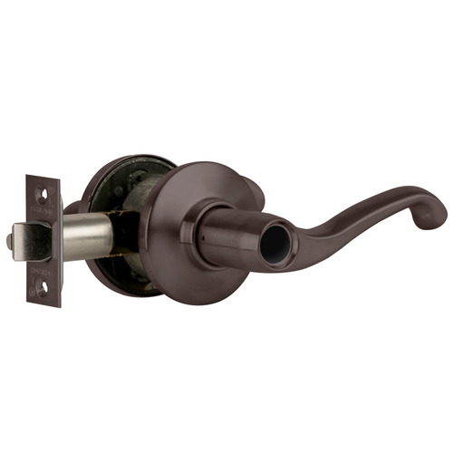 S Series Storeroom Less Cylinder Flair Left Hand with 16-203 Latch 10-001 Strike Oil Rubbed Bronze Finish