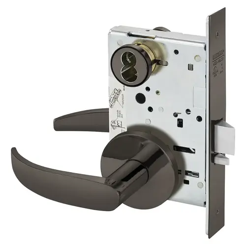 Manufacturing Mortise Lock Oxidized Satin Bronze Relieved Clear Coated