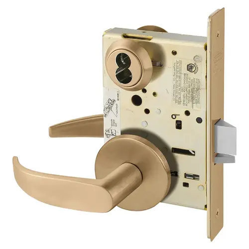 Manufacturing Mortise Lock Satin Bronze Clear Coated