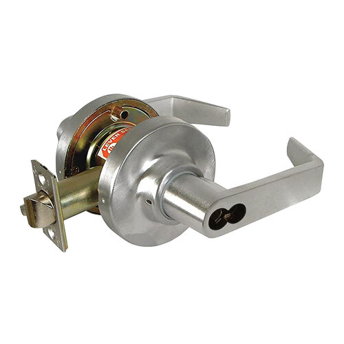 USA Cylindrical Lock Satin Chrome