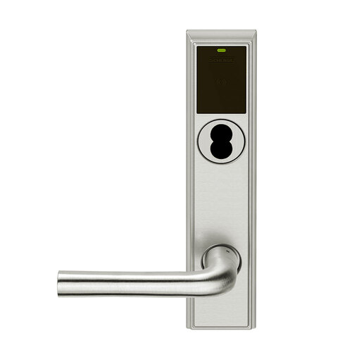 Wireless Mortise Lock Satin Nickel Plated Clear Coated