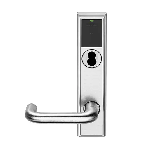 Wireless Mortise Lock Bright Chrome