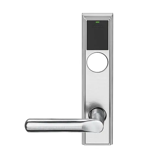 Wireless Mortise Lock Bright Chrome