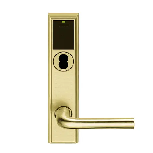 Wireless Mortise Lock Satin Brass