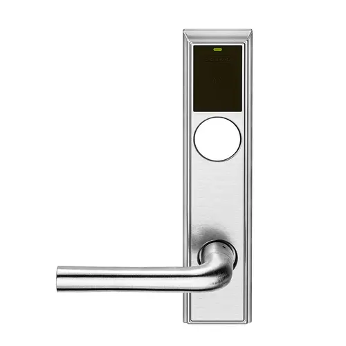 Wireless Mortise Lock Bright Chrome