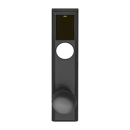 Wireless Mortise Lock Flat Black Coated