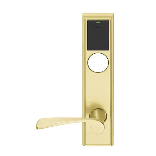 Wireless Mortise Lock Satin Brass