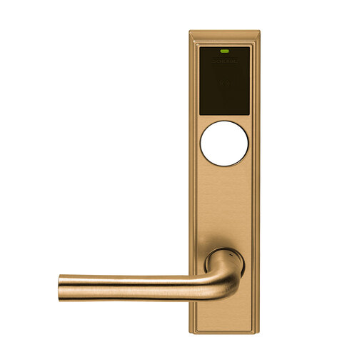 Wireless Mortise Lock Satin Bronze Clear Coated