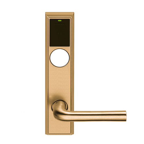 Wireless Mortise Lock Satin Bronze Clear Coated