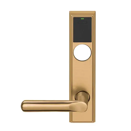 Wireless Mortise Lock Satin Bronze Clear Coated