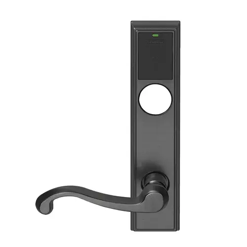 Wireless Mortise Lock Flat Black Coated