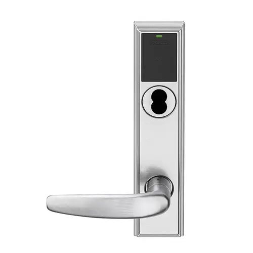 Wireless Mortise Lock Bright Chrome