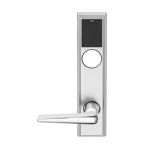 Wireless Mortise Lock Bright Chrome