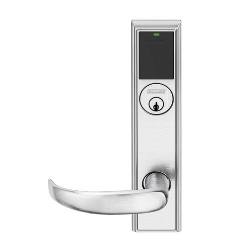 Wireless Mortise Lock Bright Chrome