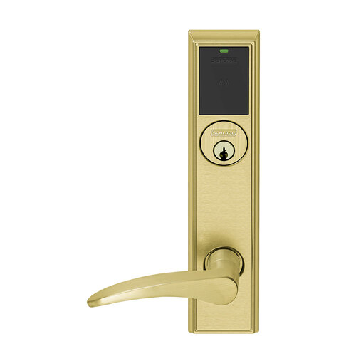 Wireless Mortise Lock Satin Brass