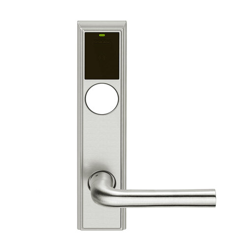 Wireless Mortise Lock Satin Nickel Plated Clear Coated