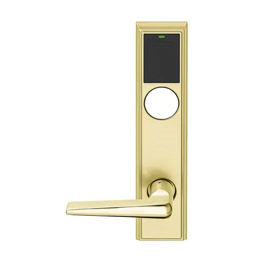 Wireless Mortise Lock Satin Brass