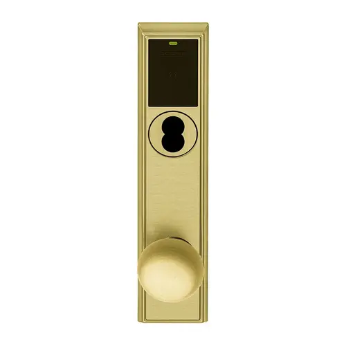 Wireless Mortise Lock Satin Brass