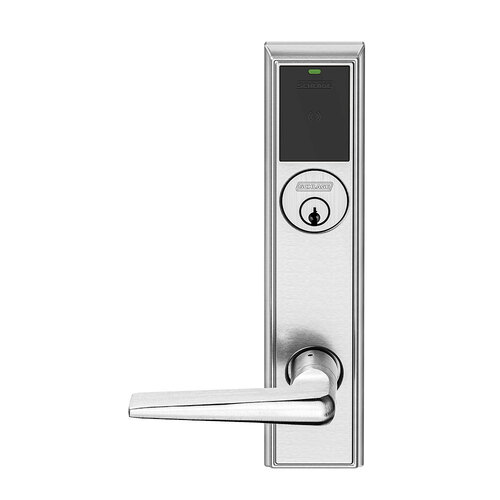 Wireless Mortise Lock Bright Chrome