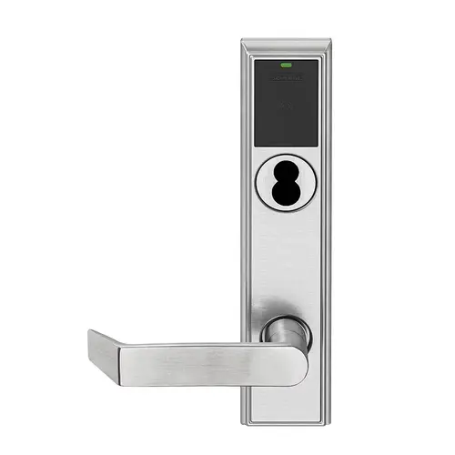 Wireless Mortise Lock Bright Chrome