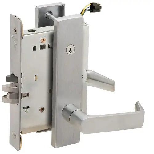 Electric Mortise Lock Satin Stainless Steel