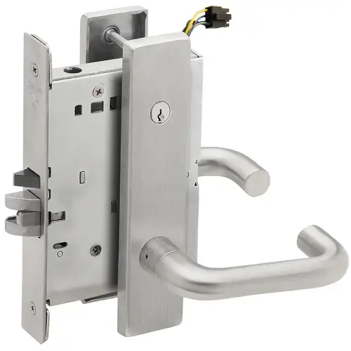 Electric Mortise Lock Satin Stainless Steel