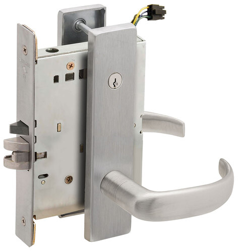 Electric Mortise Lock Satin Stainless Steel