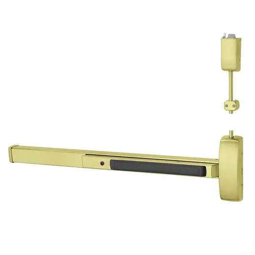 Exit Device Satin Brass