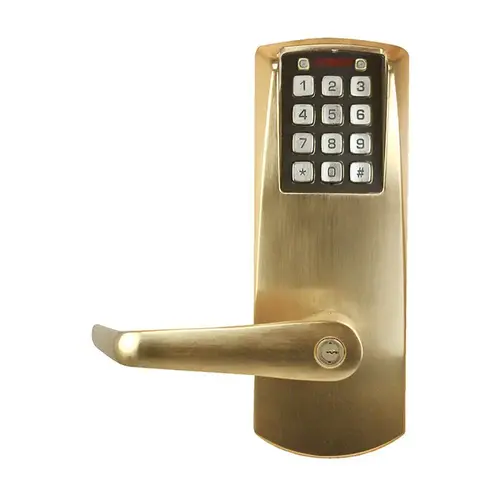 Pushbutton Lock Satin Brass