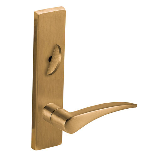 Trim Set with Right Hand 12 Lever L Escutcheon for a L9040 Satin Bronze Finish