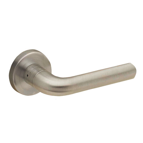 Trim Set with 02 Lever A Rose for a L9010, L9070, L9080, or L9465 Satin Stainless Steel Finish