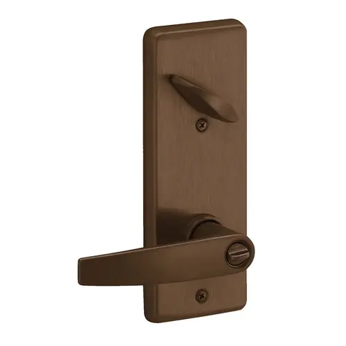 S200 Series Interconnected Entry Double Locking Jupiter Lever Less Cylinder with 16-481 Latch 10-109 Strike Oil Rubbed Bronze Finish