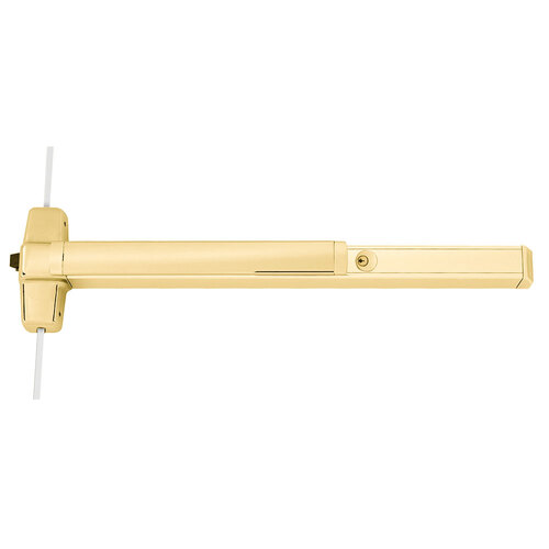 Von Duprin Three-Point Locking Exit Devices Bright Brass