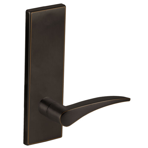 Lock Mortise Trim Set Aged Bronze