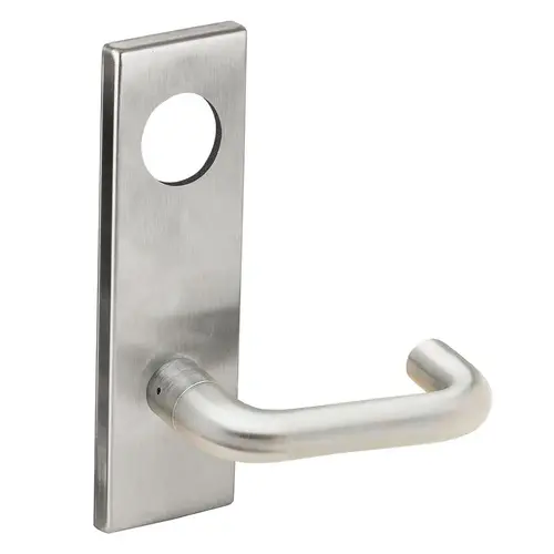 Lock Mortise Trim Set Bright Stainless Steel