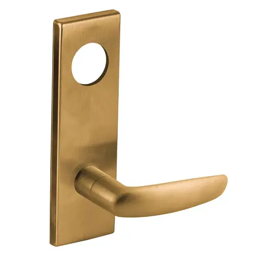 Lock Mortise Trim Set Satin Bronze Clear Coated