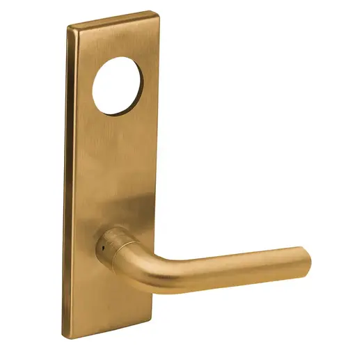 Lock Mortise Trim Set Satin Bronze Clear Coated