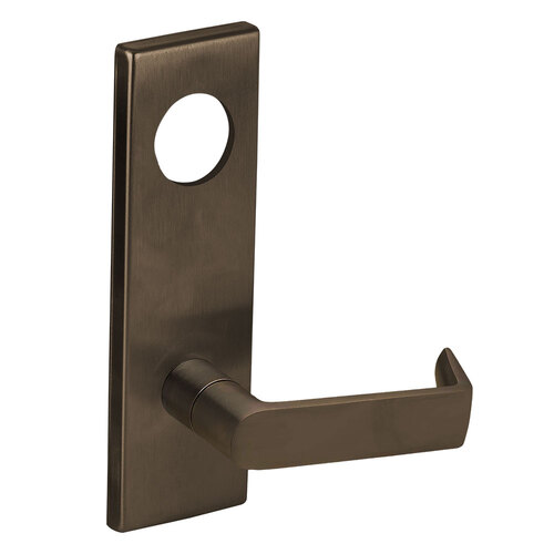 Lock Mortise Trim Set Dark Oxidized Satin Bronze Oil Rubbed