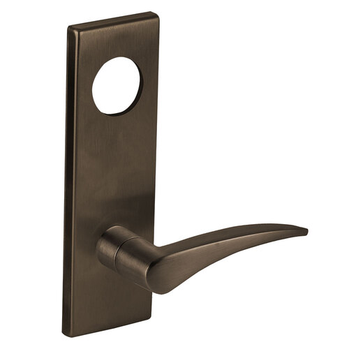 Lock Mortise Trim Set Dark Oxidized Satin Bronze Oil Rubbed