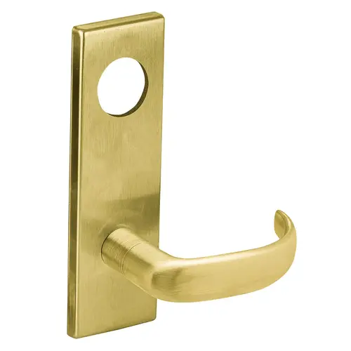 Lock Mortise Trim Set Satin Brass