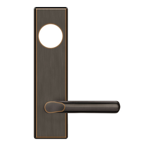 Lock Mortise Trim Set Aged Bronze