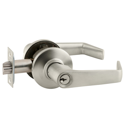 S Series Classroom C Keyway Saturn with 16-203 Latch 10-001 Strike Satin Nickel Finish