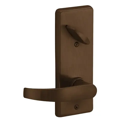 S200 Series Interconnected Entry Single Locking Full Size Less Core Neptune Lever with 16-481 Latch 10-109 Strike Oil Rubbed Bronze Finish