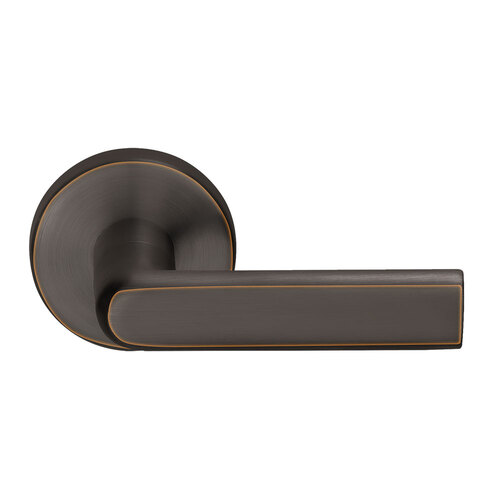 Lock Mortise Trim Set Aged Bronze