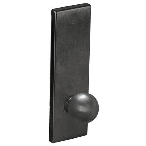 Mortise Trim Pack Only Flat Black Coated