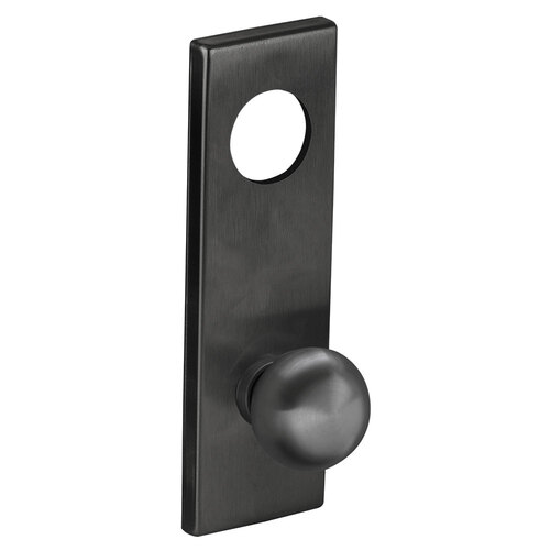 Mortise Trim Pack Only Flat Black Coated