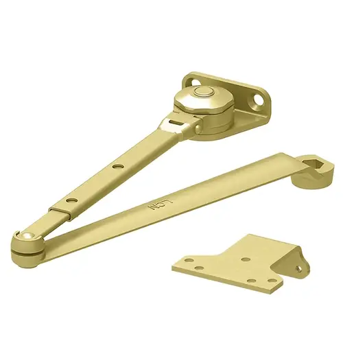 Hold Open Arm with 62PA for 4040XP Satin Brass Finish