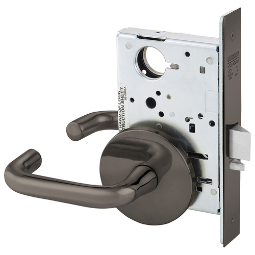 Manufacturing Mortise Lock Oxidized Satin Bronze Relieved Clear Coated