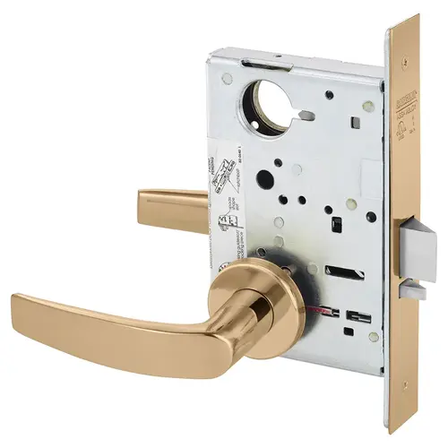 Manufacturing Mortise Lock Bright Bronze Clear Coated